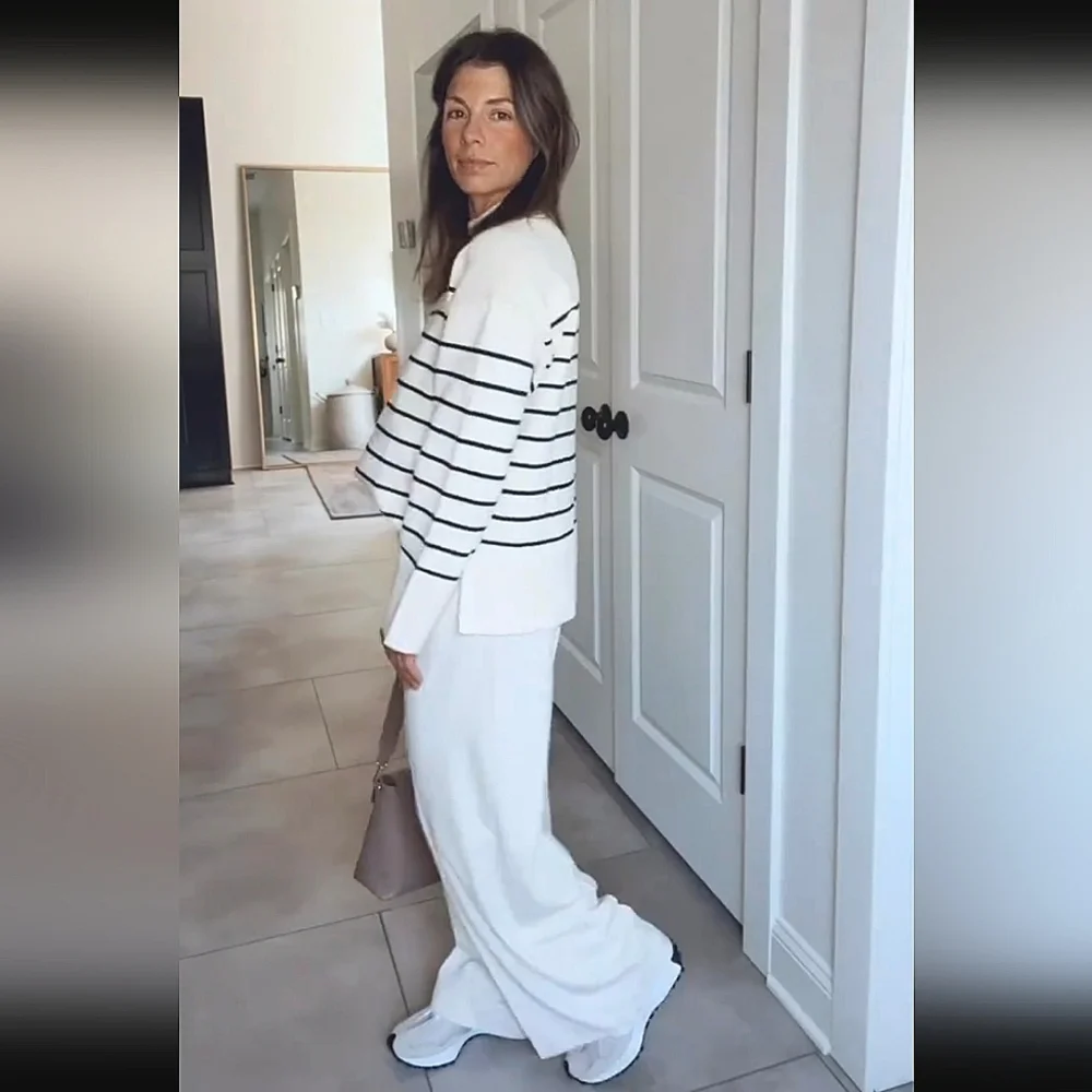 ZARA WIDE LEG PANTS Size XS